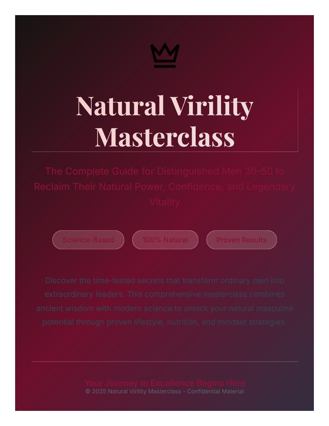Natural Libido Booster System