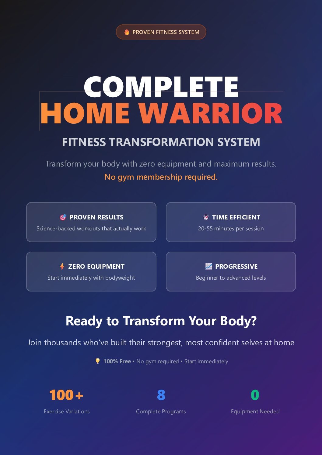 Home Workout Mastery